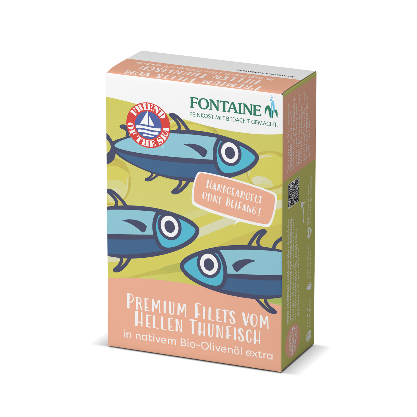 Premium Filets vom Hellen Thunfisch in nativem Bio Olivenöl Extra