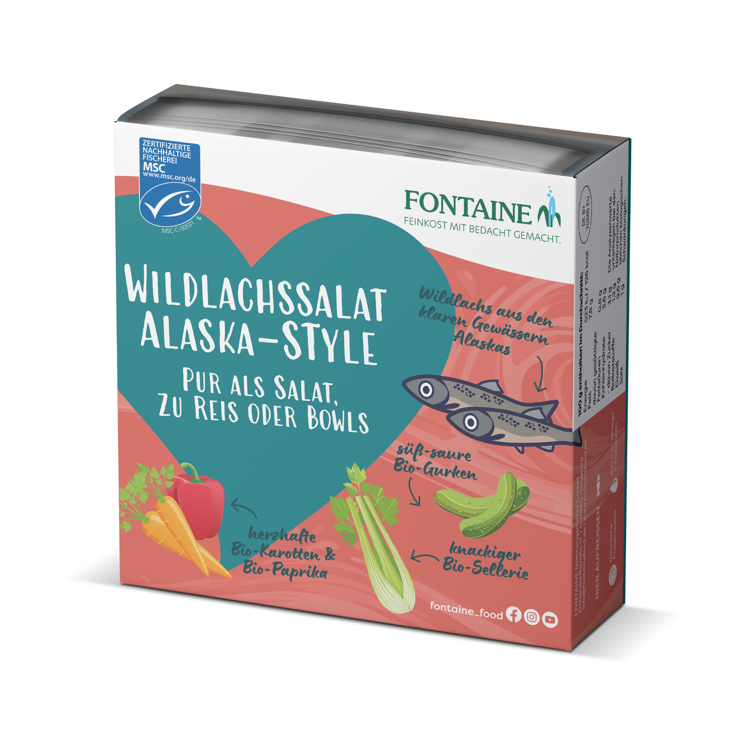 Wildlachssalat Alaska-Style