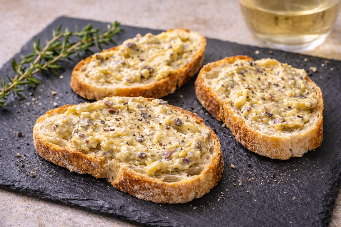 Sardellen-Trüffel-Butter