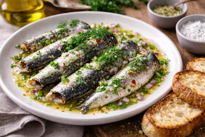 Sardinen "à la francaise"