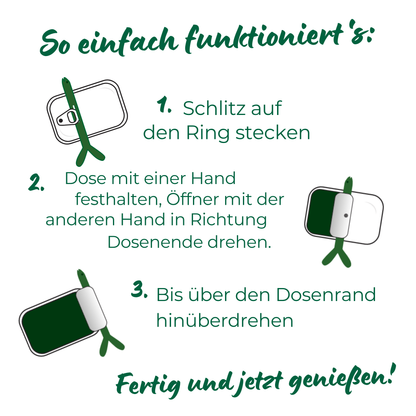 Fischdosen-Sauberöffnegerät