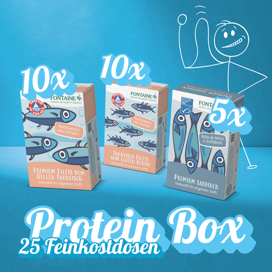 Bundle mit Thunfisch und Sardinen