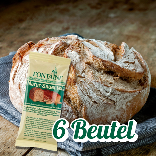 Selbstgebackenes Brot mit Fontaine Bio-Sauerteig