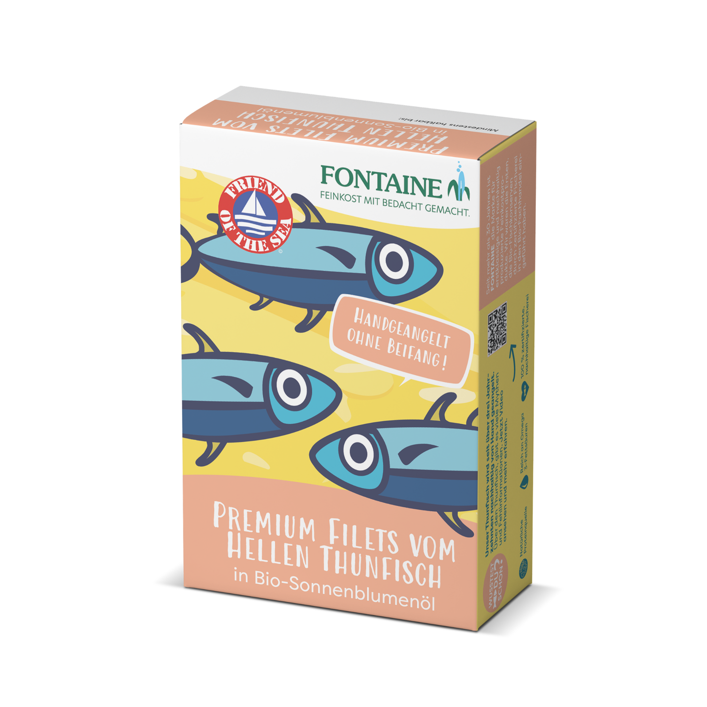 Premium Filets vom Hellen Thunfisch in Bio-Sonnenblumenöl
