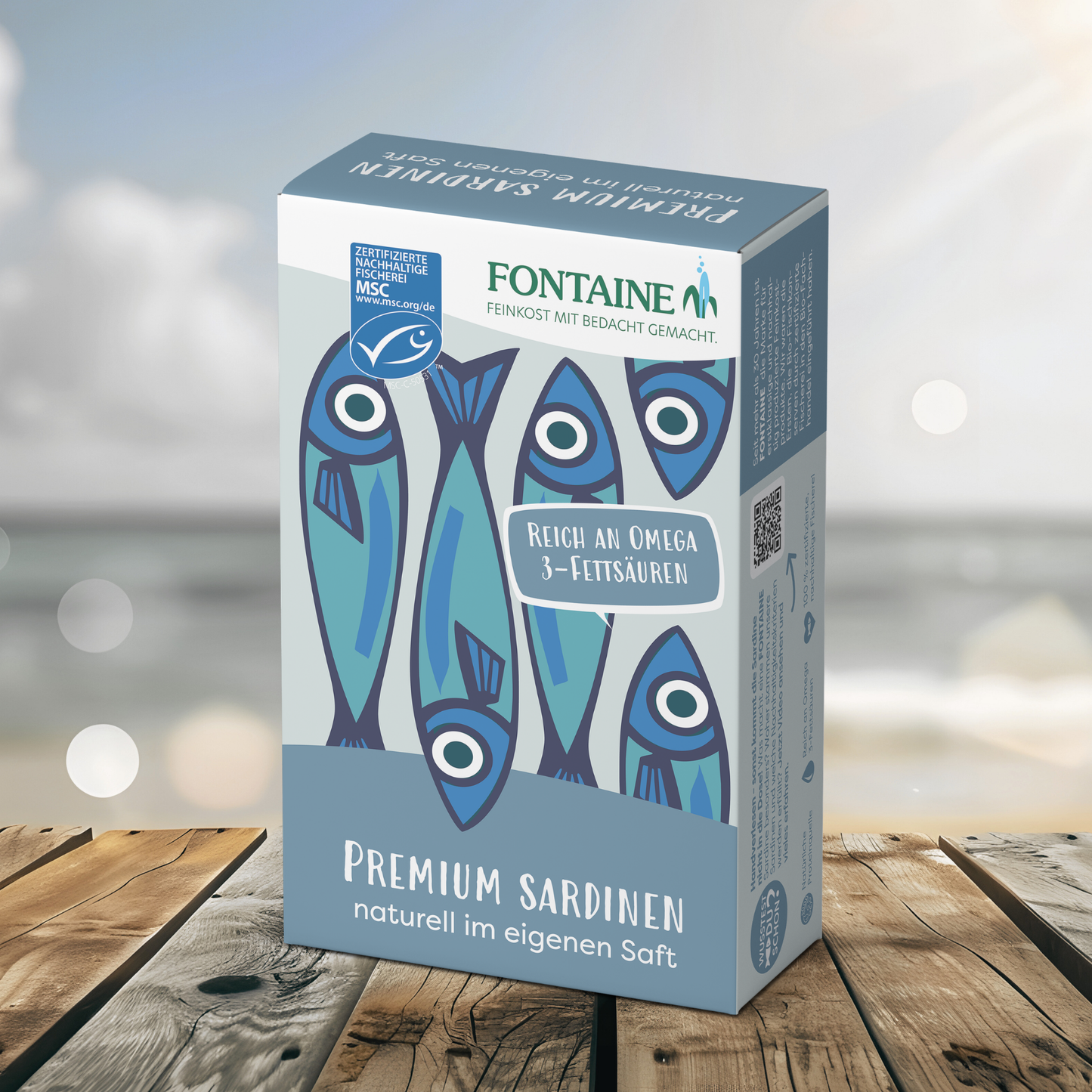 Premium Sardinen naturell im eigenen Saft