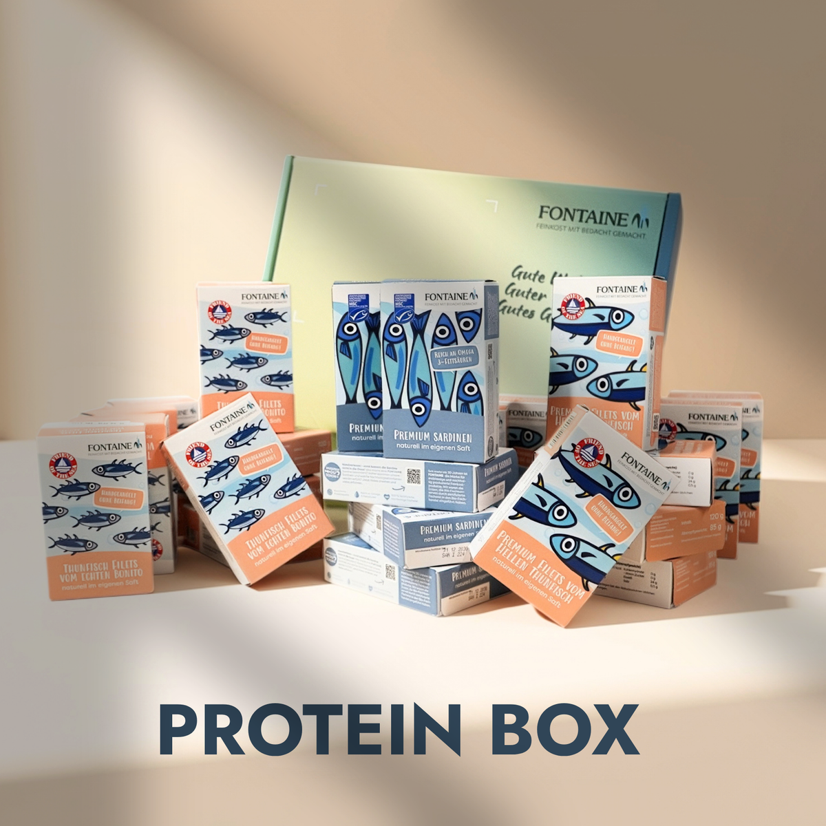 Heller Thunfisch, Echter Bonito, Premium Sardinen
