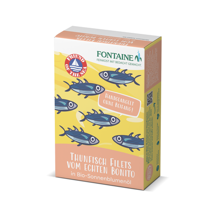 Thunfisch Filets vom Echten Bonito - in Bio-Sonnenblumenöl