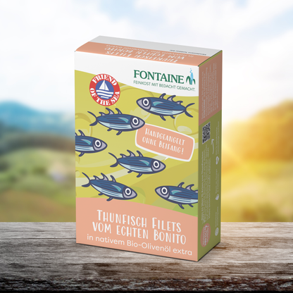 Thunfisch Filets vom Echten Bonito - in nativem Bio-Olivenöl extra