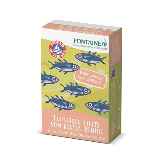 Thunfisch Filets vom Echten Bonito - in nativem Bio-Olivenöl extra