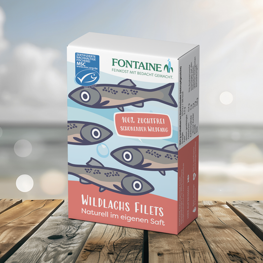 Wildlachs Filets Naturell im eigenen Saft
